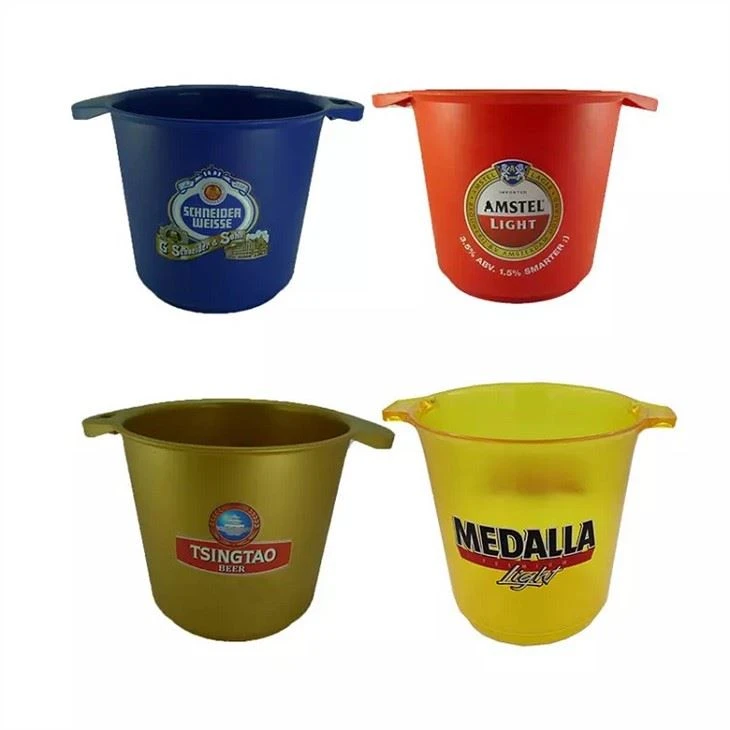 custom manufacturer Large Capacity Plastic Ice Bucket