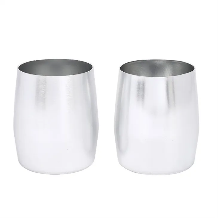 Bulge Aluminum Wax Cup 2pcs