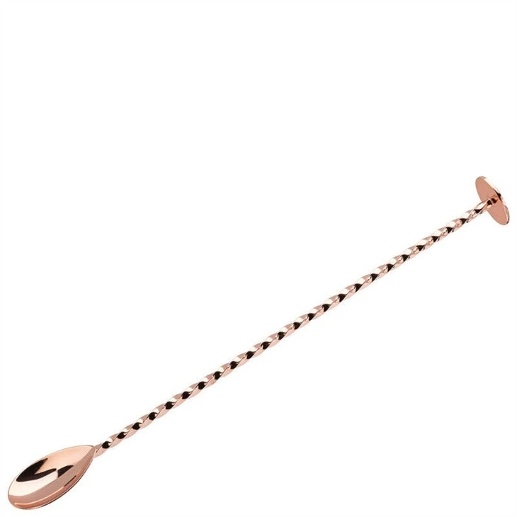 copper Stainless Steel Mix Spoon Stirrer Swizzle copper Stainless Steel Mix Spoon Stirrer Swizzle