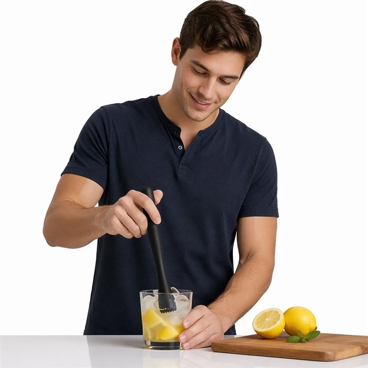 20.7cm Durable Plastic Cocktail Muddler factory