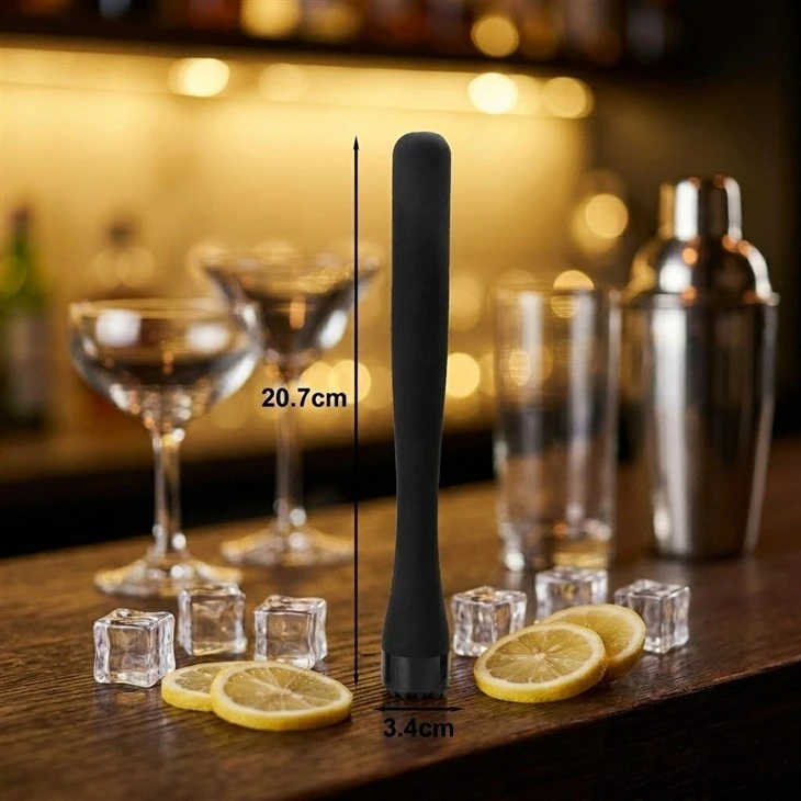 20.7cm Durable Plastic Cocktail Muddler best