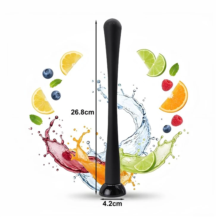 26.8cm Lightweight Plastic Cocktail Muddler
