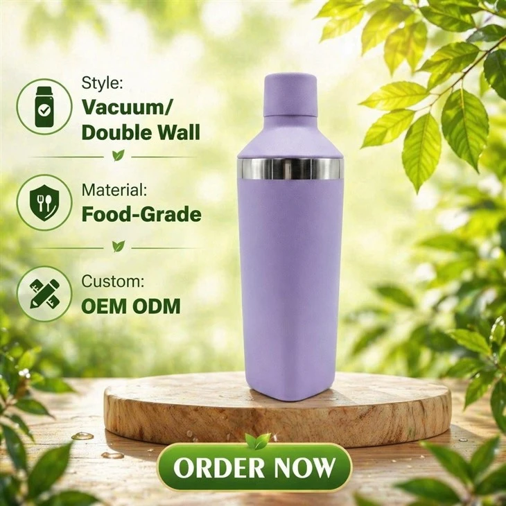 20oz Double Wall Cocktail Shaker factory