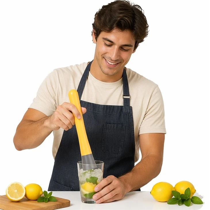 20.7cm Comfortable Grip Plastic Muddler suppliers