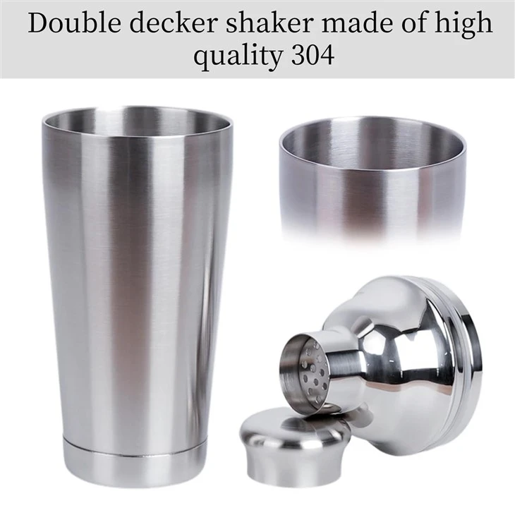 21oz Resists Rust Insulated Cocktail Shaker factory 21oz Resists Rust Insulated Cocktail Shaker factory