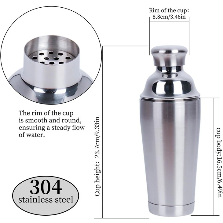 21oz Resists Rust Insulated Cocktail Shaker suppliers 21oz Resists Rust Insulated Cocktail Shaker suppliers