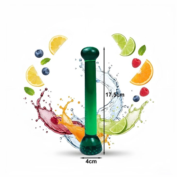 17.5cm Plastic Muddler For Fresh Flavors