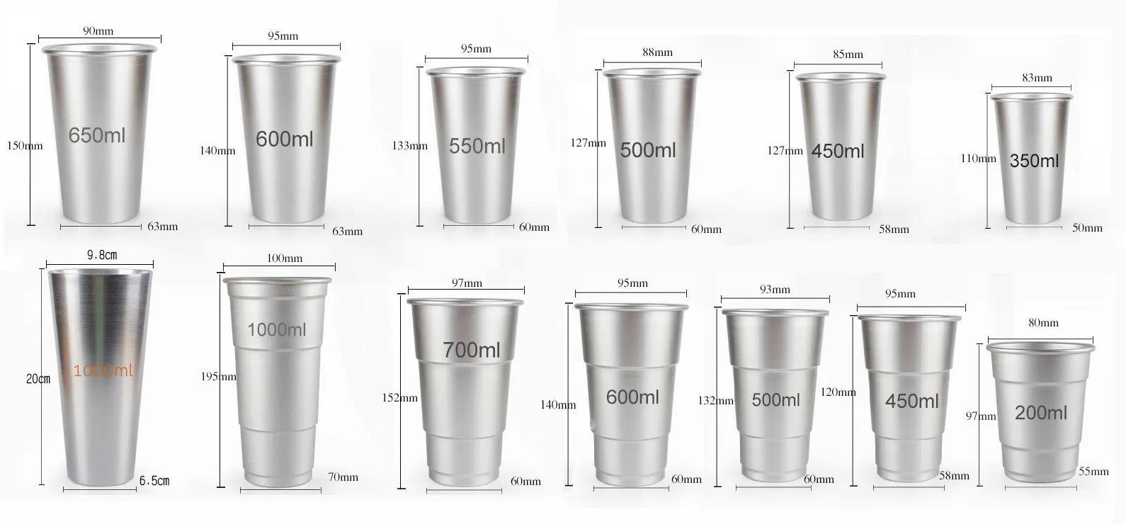 Color Changing Aluminum Cup-5