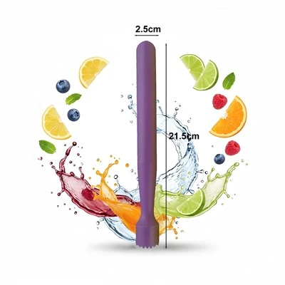 21.5cm Dishwasher Plastic Cocktail Muddler